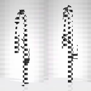 Single Handle Pull Down Kitchen Faucet in Matte Black